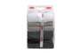 Aucune Juego de 4 toallas de baño - 70 x 140 cm - Blanco, Gris, Gris oscuro, Negro
